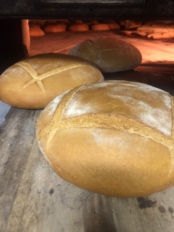 Pan Cortijero a leña en Panadería Almagro en Arroyo del Ojanco