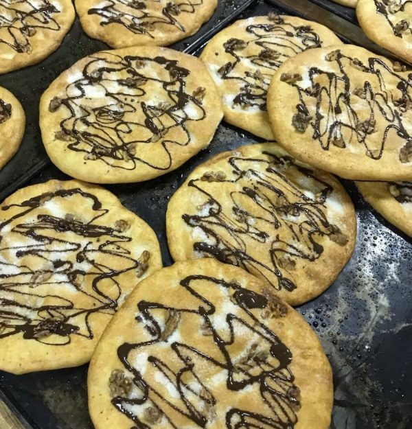 Panadería Almagro torta de nueces y chocolate