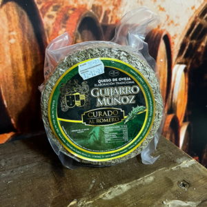 Comprar online Queso de Oveja Curado al Romero Guijarro Muñoz 1kg