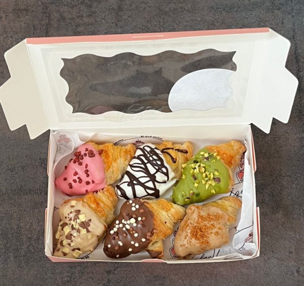 Caja sorpresa de 6 mini croissants