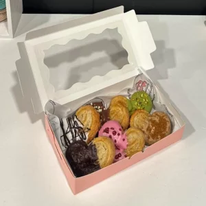Caja sorpresa de 6 mini croissants